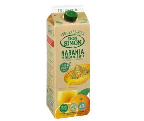 DON SIMON Appelsiinimehu vastapuristettua hedelmälihaa 2l