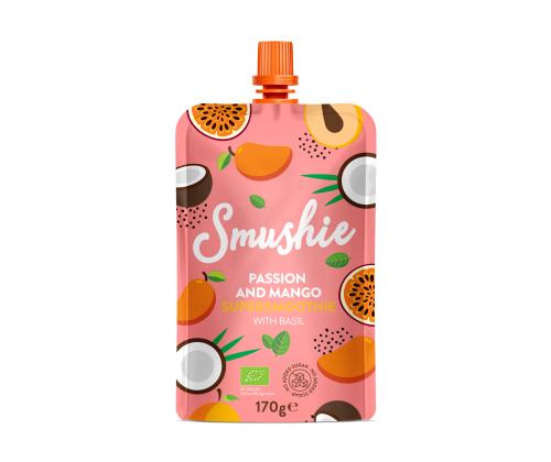 SALVEST Smushie passion mango smoothie basilikalla 170g