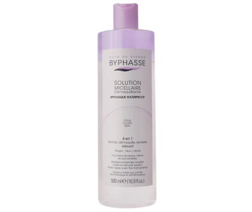 BYPHASSE 4in1 Misellivesi 500ml (vedenkestävä meikkivoide)