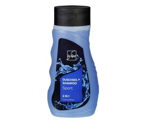 LA LIGNE Suihkugeeli & Shampoo miehille Sport 300ml