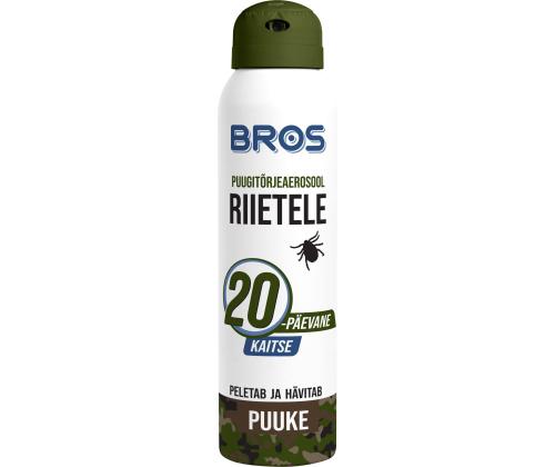 BROS punkkikarkotetta vaatteille 90ml (20 päivän suoja)