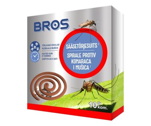 BROS Hyttyskarkospiraali 10 kpl