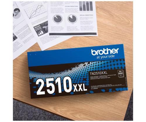 Värikasetti Brother TN-2510XL 3000 arkkia musta