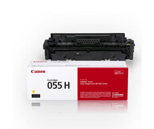 Värikasetti CANON 055H keltainen