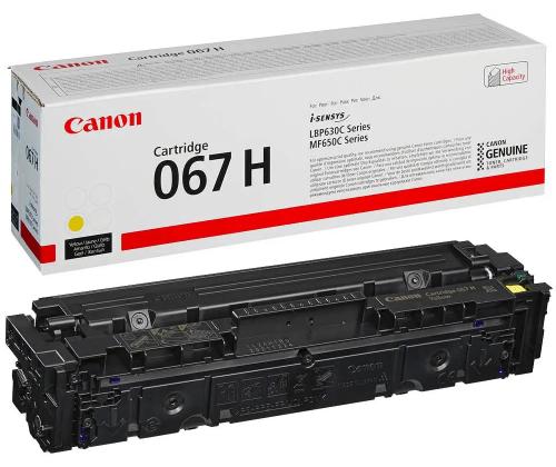 Värikasetti CANON 067H 2350 sivua keltainen