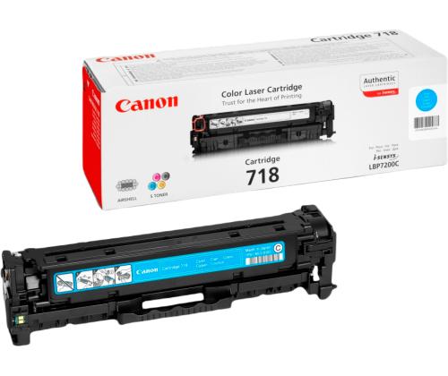 Värikasetti CANON 718 sininen (2900l)
