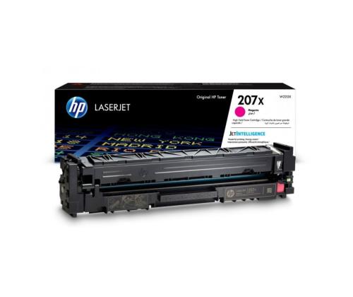 Värikasetti HP 207X (W2213X) punainen 2450 sivua