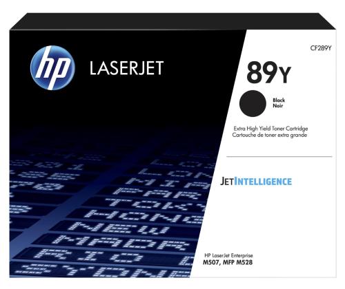 Värikasetti HP CF289Y (89Y) 20000 arkkia musta