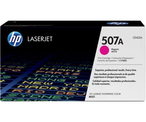Värikasetti HP CE403A punainen