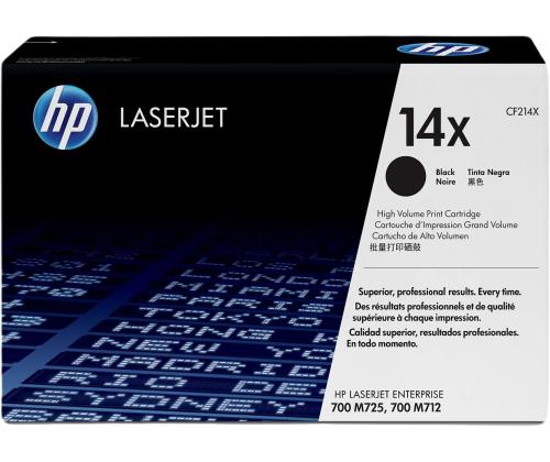 Värikasetti HP CF214X (14X) musta 17 500 sivua