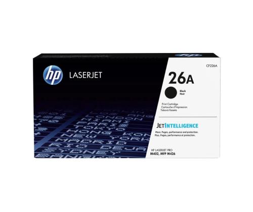 Värikasetti HP CF226A (26A) musta 3100 sivua