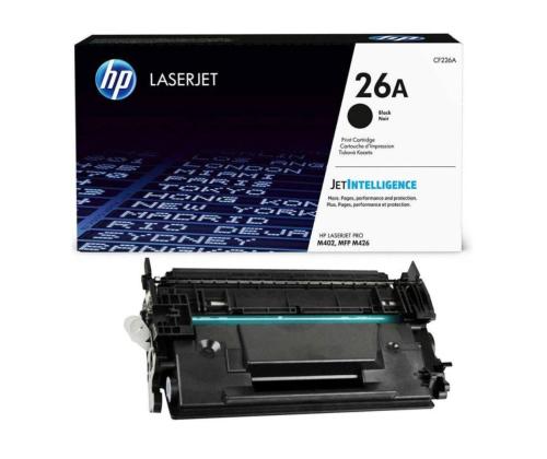 Värikasetti HP CF226A (26A) musta 3100 sivua