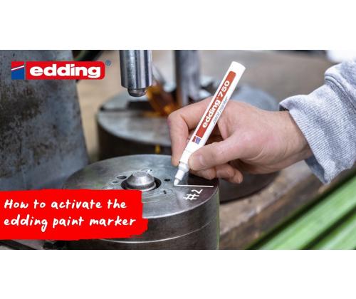 Teollisuusmaali EDDING Teollisuusmaali 8750 2-4mm musta