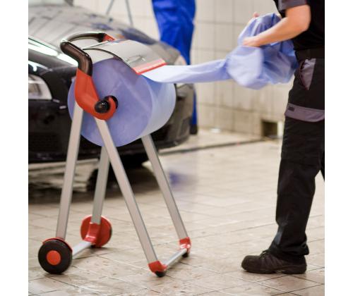 Teollisuuspaperi rullassa, TORK Advanced 420 W1 510m 2-layer blue (130050)