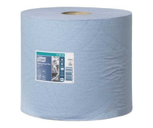 Teollisuuspaperi rullassa, TORK Advanced W1/W2 255m 2-layer blue (130052)