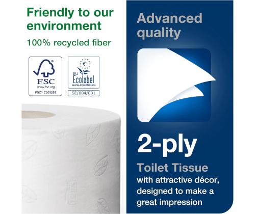 WC-paperi Tork Advanced Mini Jumbo T2 (120280)