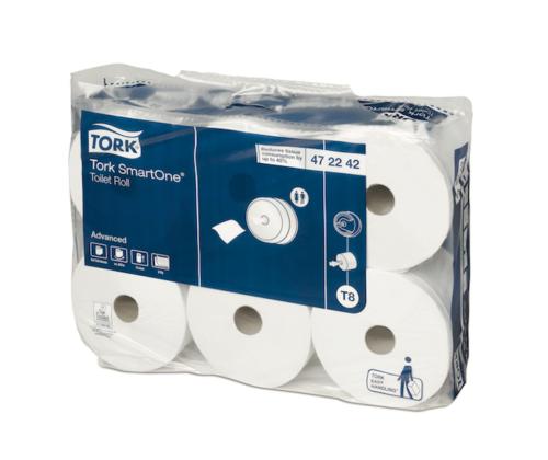 WC-paperi 2-kerroksinen TORK Smartone T8 6x207m 6x207m