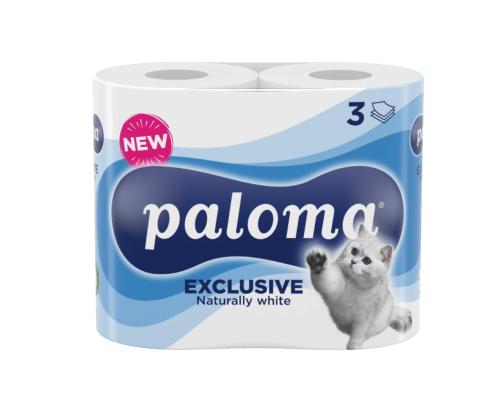 WC-paperi 3-kerroksinen PALOMA Exclusive 4rl
