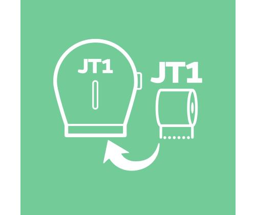 WC-paperiteline WEPA Mini Jumbo valkoinen