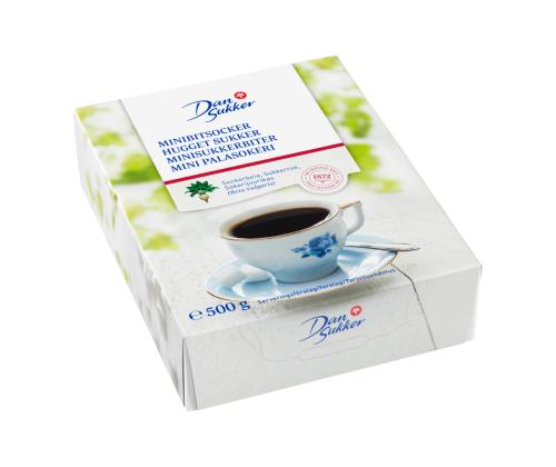 Palasokeri Dan Sukker 500g valkoinen