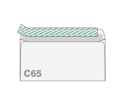 Kirjekuori C65 itseliimautuva 1000 kpl