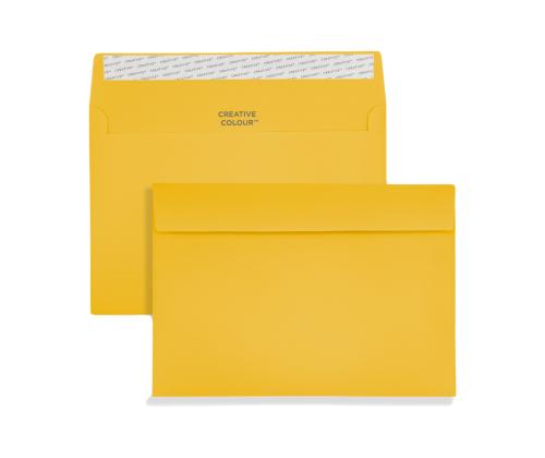 Ümbrik C6 iseliimuv tumekollane 10tk