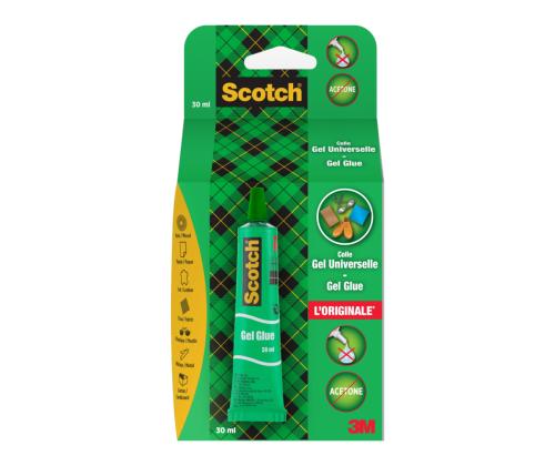 Yleisliima SCOTCH Gel (metalli, puu, kangas, pahvi, paperi, muovi) 30ml