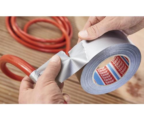 Yleisteippi TESA Extra Power hopea 25mx50mm (kosteudenkestävä)