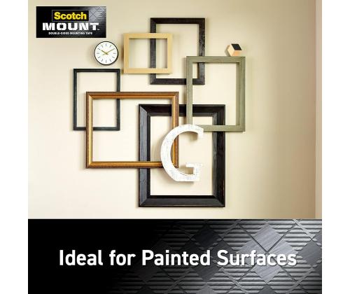 Vaahtomuoviteippi 19 mm x 1,5 m kaksipuolinen SCOTCH Fix Interior sisäkäyttöön