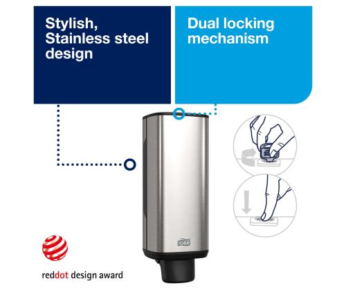 Vahuseebidosaator TORK S4 roostevaba/plast (460010)