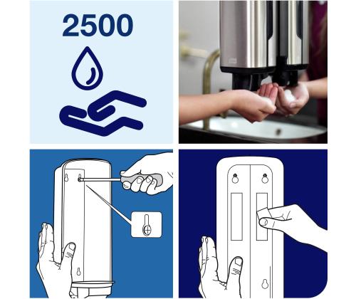 Vahuseebidosaator TORK S4 roostevaba/plast (460010)