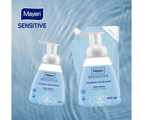 Vaahtosaippua MAYERI Sensitive, 300ml