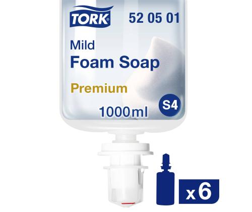 Vaahtosaippua TORK Mild S4 1L (520501)
