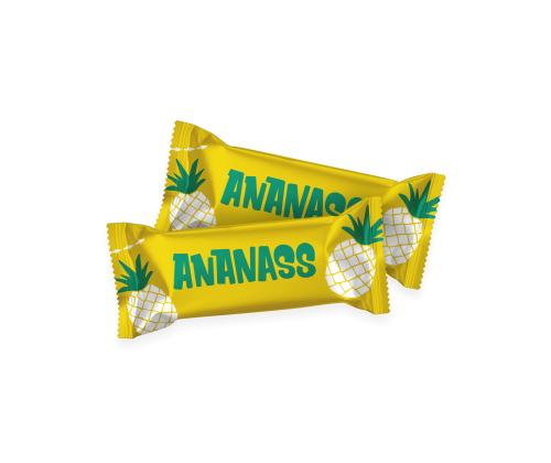 Vohvelikarkit KALEV Ananas 150g
