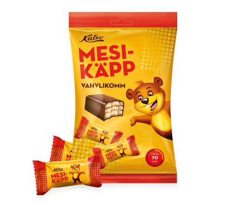 Vohvelikarkit KALEV mesikpap 150g