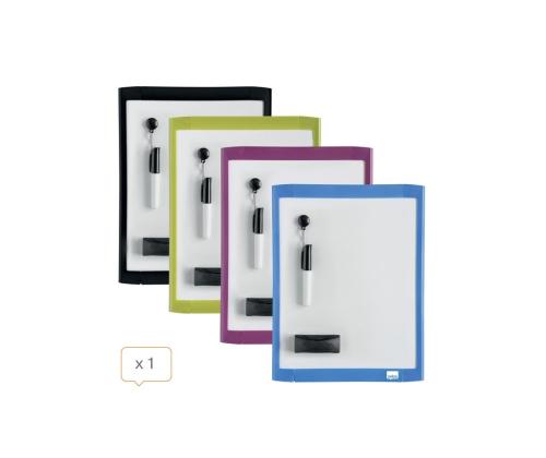 Valkotaulu 220x280mm valkotaulun puhdistusaine+merkintä NOBO