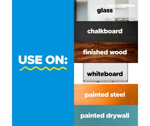 Itsekiinnittyvä liitutaulu rullassa POST-IT Easy Erase 121,9x242cm valkoinen