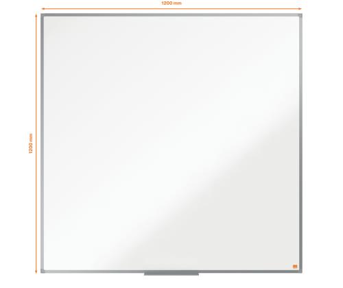 Valkoinen taulu NOBO Essence Steel 1200x1200mm