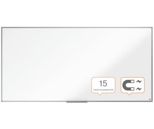 Valkoinen taulu NOBO Essence Steel 1800x900mm