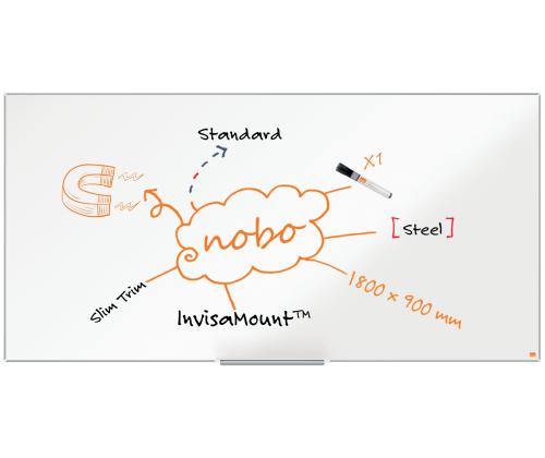 Valkotaulu NOBO Impression Pro teräs 1800x900mm