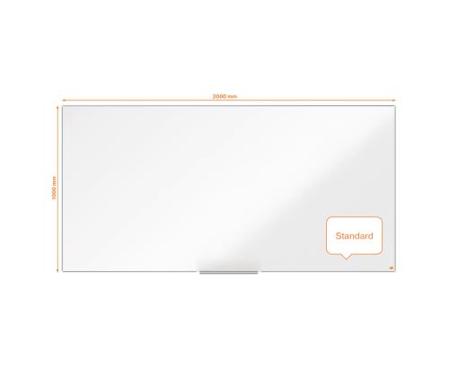 Valkoinen taulu NOBO ImpressionPro Steel 2000x1000mm