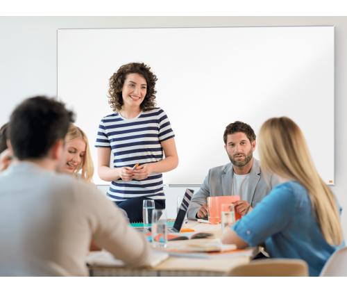 Valkoinen taulu NOBO ImpressionPro teräs 2400x1200mm