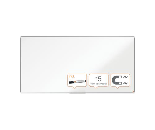 Valkoinen taulu NOBO Premium Plus Steel 2400x1200mm