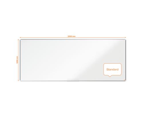 Valkoinen taulu NOBO Premium Plus Steel 3000x1200mm