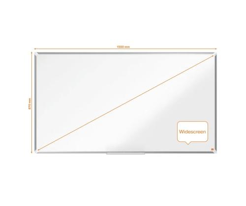 Valkoinen laatta NOBO Premium Plus Wide Enamel 70"