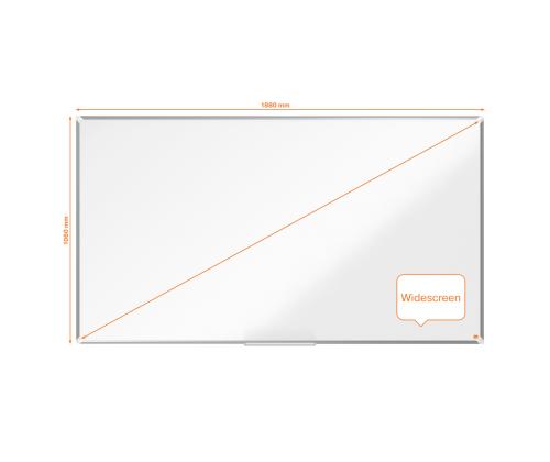 Valkotaulu NOBO Premium Plus Wide Steel 85"