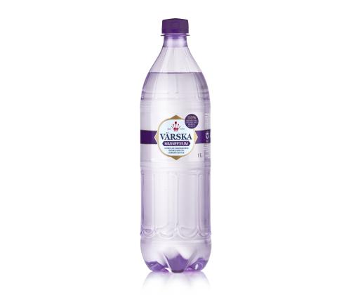VÄRSKA magnesiumvesi 1L muovipullossa hiilihapotettu
