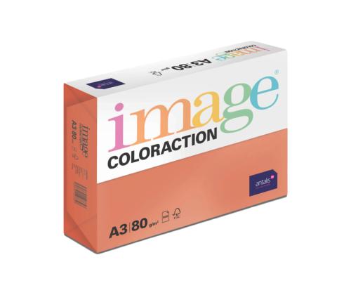 Värillinen paperi A3 80g IMAGE Väritys no.28 tummanpunainen (Lontoo) 500 arkkia