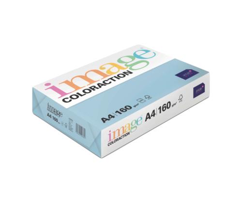 Värviline paber A4 160g IMAGE Coloraction nr. 75 sinine (Iceberg) 250 lehte