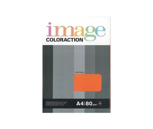 Värillinen paperi A4 80g KUVA Väritys nro 48 oranssi 50 arkkia
